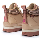Pikolinos Stivaletto Vigo in Pelle Beige e Rosa